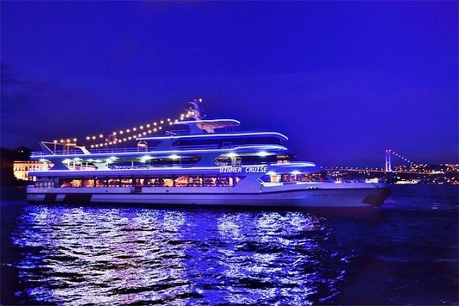 All Inclusive; Istanbul Bosphorus Dinner Cruise with Live Shows&Unlimited Drinks - A 4-Hour Evening on the Bosphorus Strait